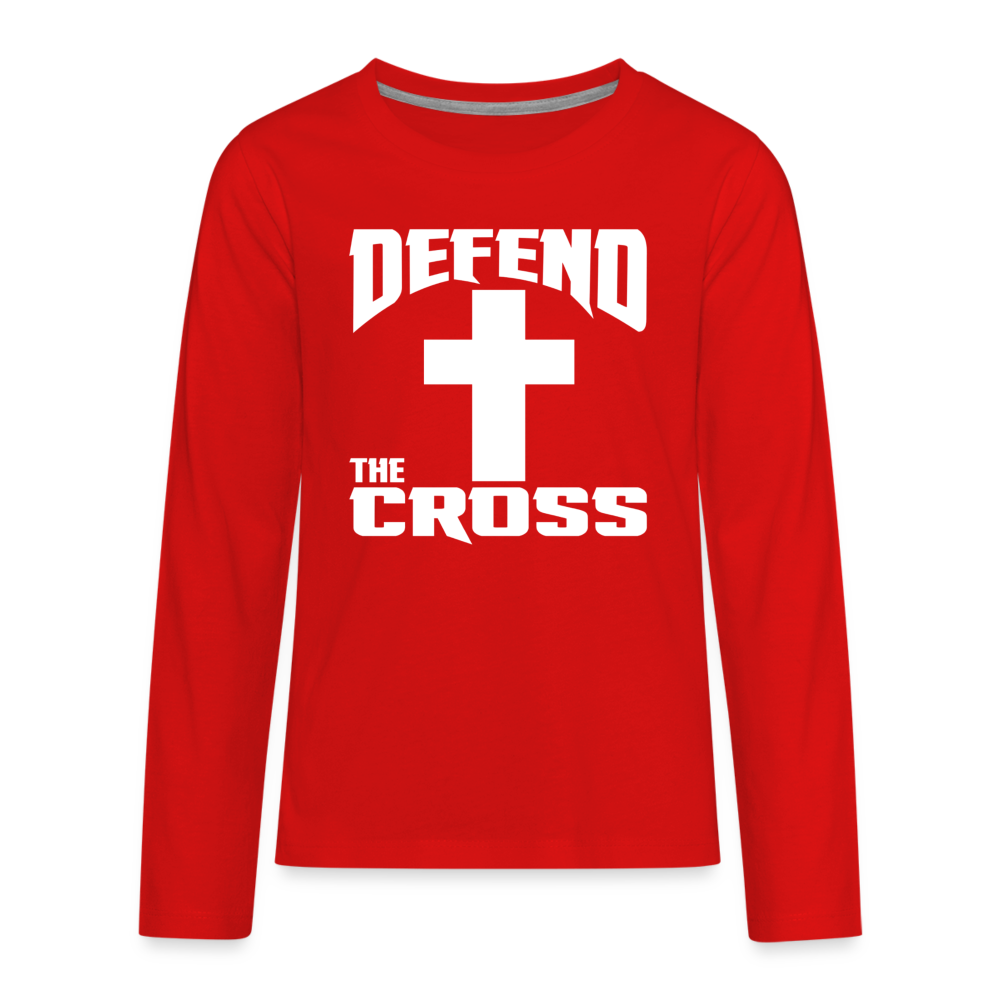 Kids' Premium DTC Long Sleeve - red