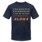 Adult ALOHA Tee - navy