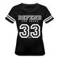 Women's Old School Sport Tee - black/white