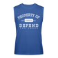 Men’s Performance Sleeveless Tee - royal blue